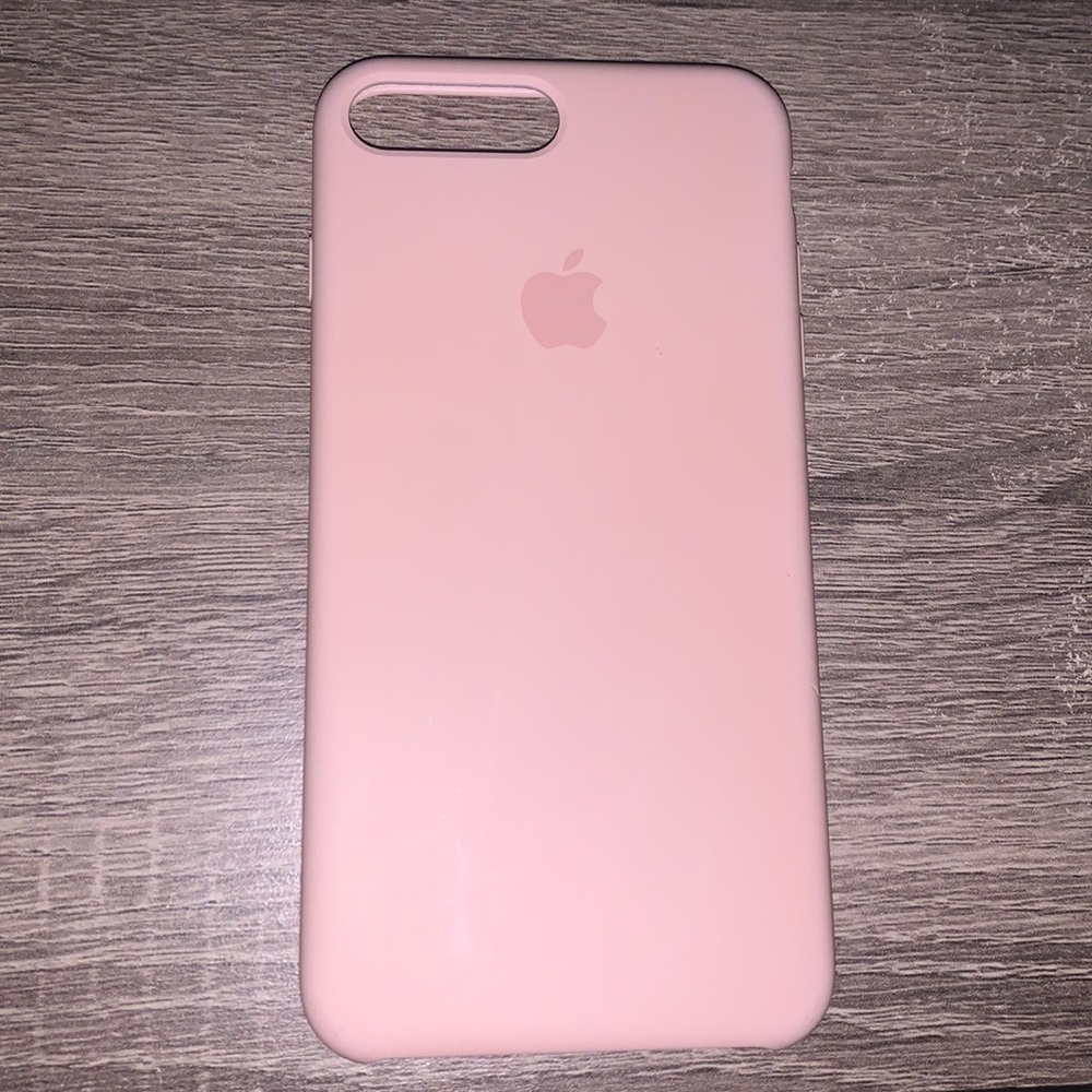 Apple iPhone 8 Plus silicone Case - Pink Sand